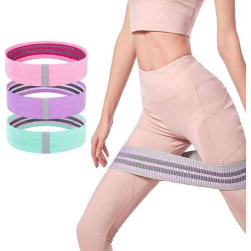 3Pc Fitness Pull Rope Yoga Squat Stretch Belt Training Pull Rope Resistance Bands Home Workout Gym Yoga Loops Exercise Equipment