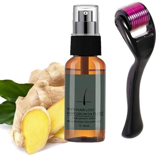 40g Ginseng + Ginger Beard Growth Stimulating Oil for Facial Hair Grow Essence Spray Hair Oil Spray for Hair Loss Treatments