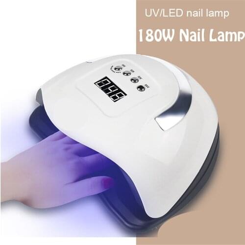 80W Nail Lamp Led UV Lamp Nail Oven Portable Gel Lamp SUNX7 MAX 57 Lamp for Nails Light Manicure Lamp Sun UV Led Nail Lamp Mini