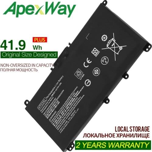 ApexWay 41.04Wh HT03XL HT03 Battery for HP Pavilion 14-CE0001LA Pavilion 14-CE0014TU Pavilion 14-CE0010CA HSTNN-LB8L L11421-421