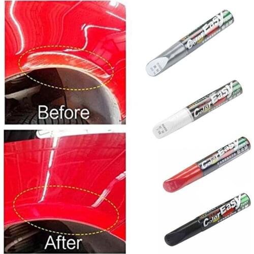 Car Paint Pen Set Car Paint Repair Scratch Repair Paint White Gray Black Red Mixed Color Paint Pen