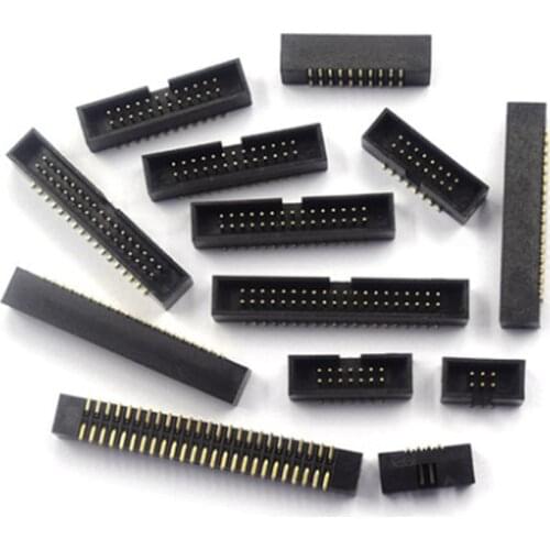 Free shipping 5PCS DC3 patch 1.27MM 10P 20P 30P 40P horns seat SMD Connector