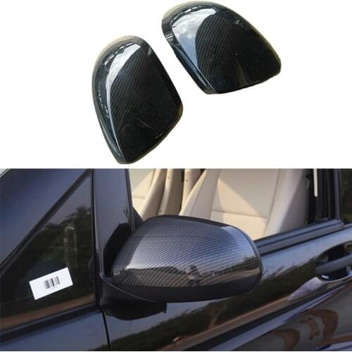 Carbon Fiber Color Side Wing Door Mirror Cover Car Accessories For Mercedes Benz Vito Valente Metris W447 2014-2018