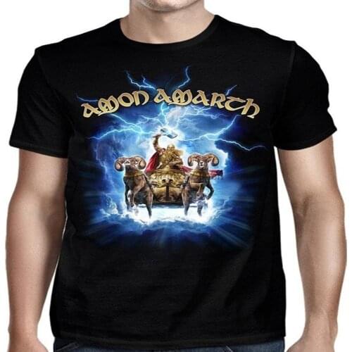 Amon Amarth Thor Crack The Sky T Shirt Official