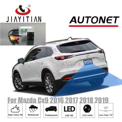 JiaYiTian Rear View camera For Mazda CX-9 CX9 II 2016 2017 2018 2019 2020 CCD Night Vision Backup camera Reverse camera Parking