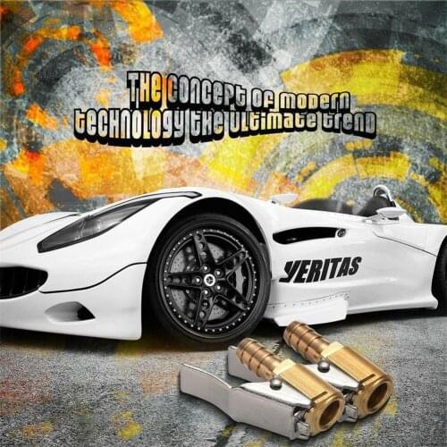 Car Wheel Tire Valve Stems Cap Durable Tire Valve Cap Brass Tire Wheel Stem Air Valve Cap Anti-dust Waterproof For US-mouth Tire