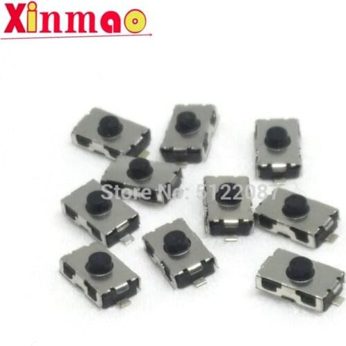 10PCS 3*6*2.5 NC Micro Switch Normally Closed 3*6 SMD Touch Silica Gel Button Keys Interrupteur 4*6 NC Soft Button SMD 3x6x2.5