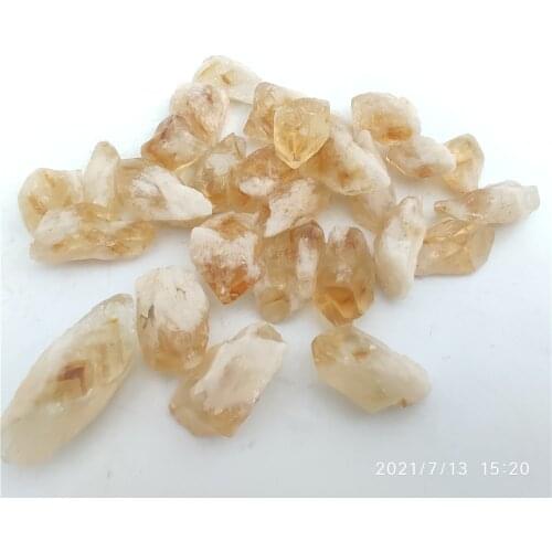 50g Natural Brazil Citrine Ore crystal Repair Rock Mineral Specimen Collection Home decoration and DIY gifts fish tank stone