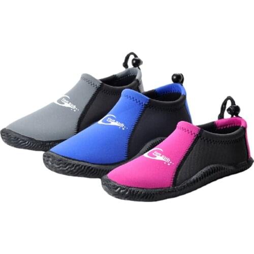 Neoprene 3mm Adult Aqua Shoes Non-slip Diving Shoes Beach Rubber Shoes For Swimming Snorkeling And Diving