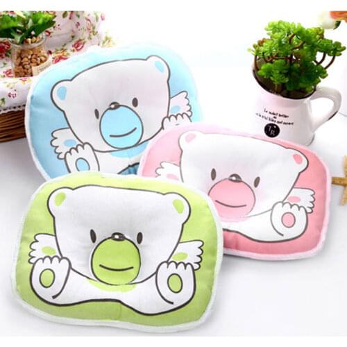 Babys Infant Sleep Setting Pillow Prevents Safe Support Flat Head Hollow Cotton Skin-friendly For Children Bedding Sleeping