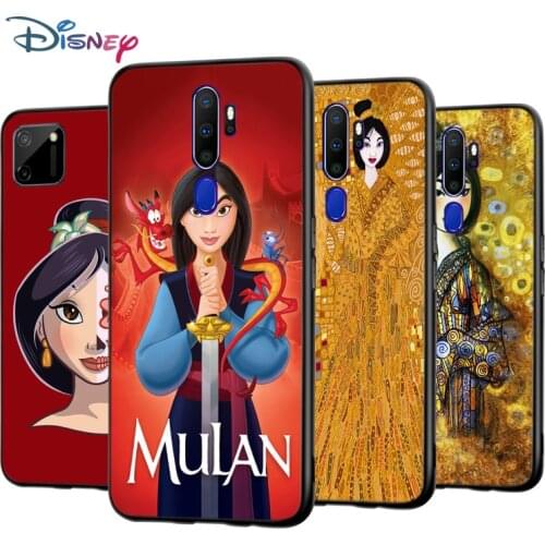 Mulan Princess For OPPO A5 A9 A7 A11X A1K A12 A12E A31 A32 A53 A53S A72 A73 A93 AX7 Pro 2020 Silicone Phone Case