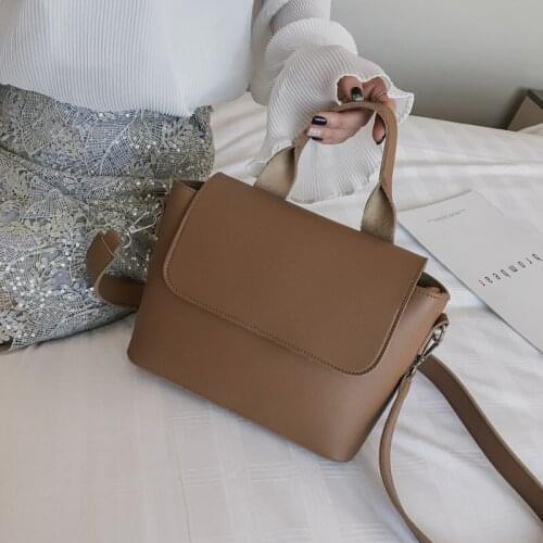 S.IKRR Womens Bag Female PU Leather Small Crossbody Bags for Women 2021 Brand Luxury Fashion Shopper Shoulder Handbag and Purse