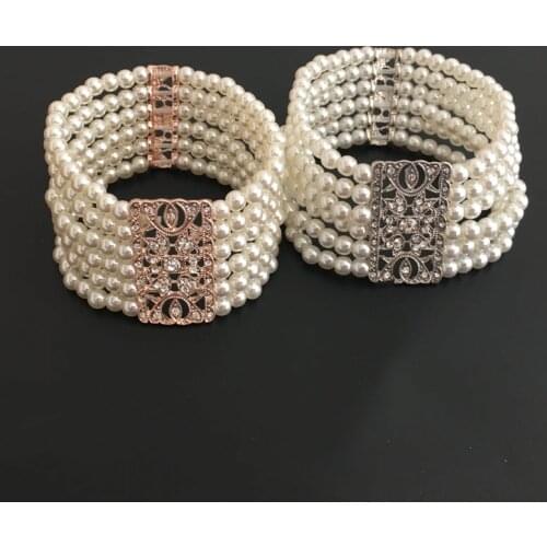 SLBRIDAL Pink Bracelets