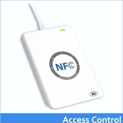 NFC ACR122U RFID smartcard ACR 122U Smart Card Reader Writer with UID writeable clone software S50 Access Control Card ISO 14443