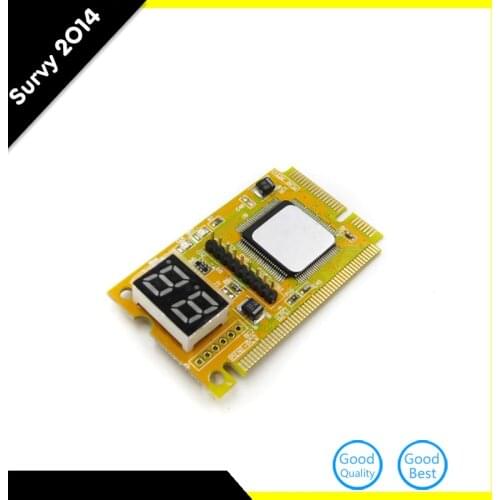 LED Displays 3 in 1 Mini PCI-E LPC PC Analyzer Tester POST Card Test with Error Code Table For Notebook Laptop