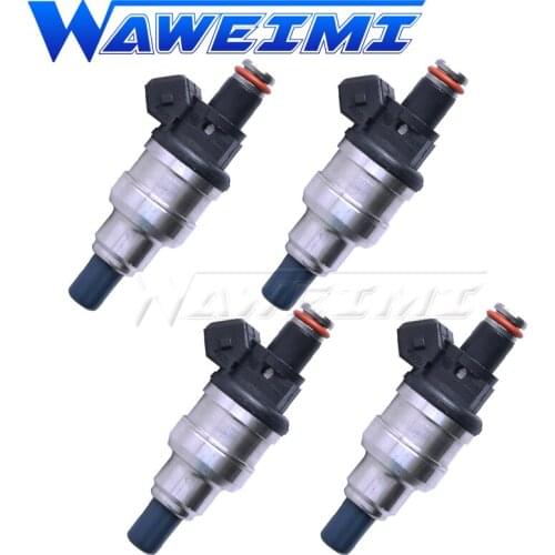 WAWEIMI 4 Pieces Fuel Injector 370CC For B16 B18 B20 D16 D18 F22 H22 H22A