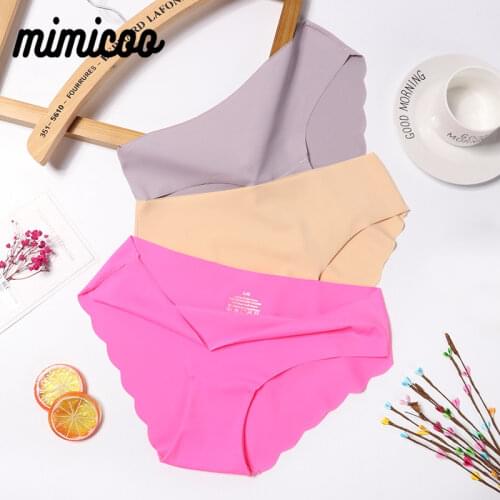 Womens Panties Seamless Underwear For Woman Sexy Lingerie Briefs Female Lingerie 3 Pcs/set Comfort Women Underwear