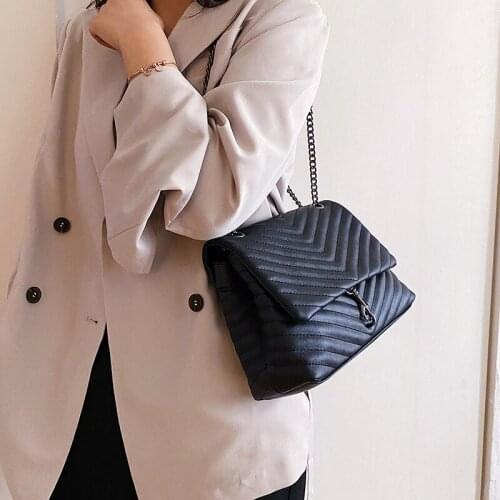 High Quality Ladies Crossbody Bags for Women Casual Small Messenger Bags Fashion Designer Women Chain Pu Leather Shoulder Bag