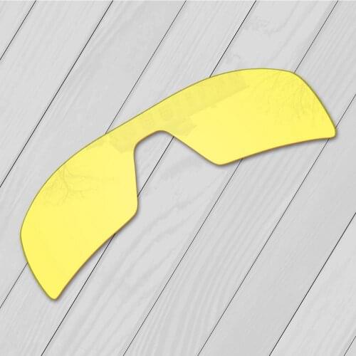 E.O.S Replacement Lenses for Oakley Oil Rig Sunglasses - HD Yellow Non Polarized