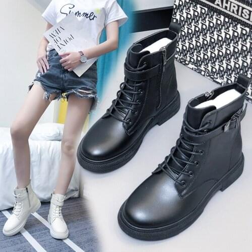 Winter Plus Cashmere Warm Short Boots Women Anti-slip and Wear-resistant Ankle Boots Womens Fashion Side Zipper Female