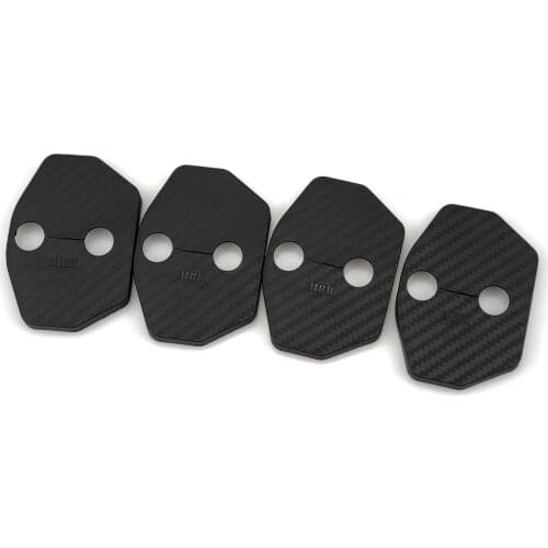 2pcs/set Anti Rust Car Door Lock Protective Buckle Cover For B-M-W Mini Cooper One+ S R55 R56 R57 R58 R59 Car Accessories