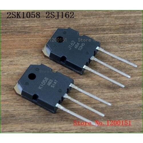 2pcs/lot=(a pair)2SK1058 2SJ162 K1058 J162