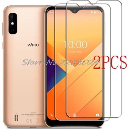 2PCS FOR Wiko Y81 Tempered Glass Protective on Wiko Y81 6.2" Screen Protector Glass Film Cover