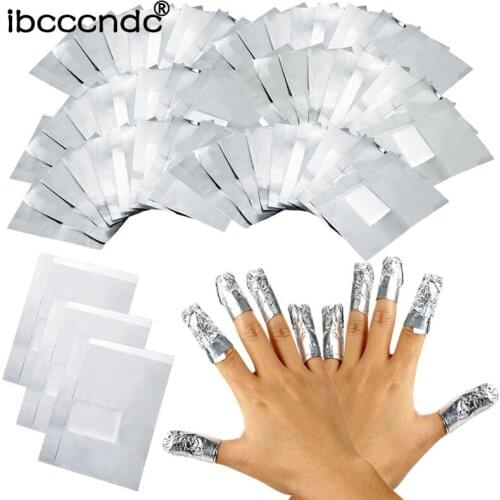 30pcs Soak Off UV Gel Acrylic Wraps Nail Remove Aluminium Foil Nails Art Polish Oil Treatment Tools Cuticle Remover Manicure Set