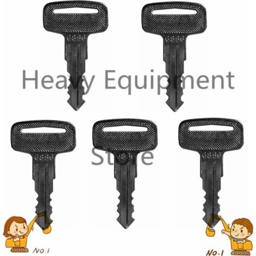 5 keys for Wacker Neuson Roller Heavy Equp 160431, 6896,Landpride Zero Mwr160431 FREE SHIPPING