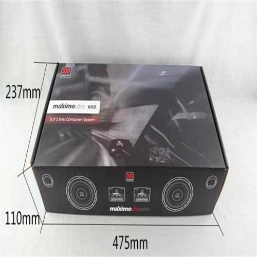Free shipping 1 set Morel Maximo Ultra 602 Car Audio 6-1/2" 2-Way Maximo Component car Speaker Systetm