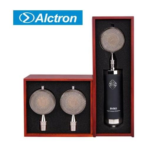 Alctron BV563 large diaphragm tube recording microphone with 3 different sizes capsules