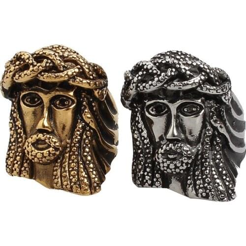 Europe Peng Ke Gete rock personality titanium steel casting Indians Mens Rings