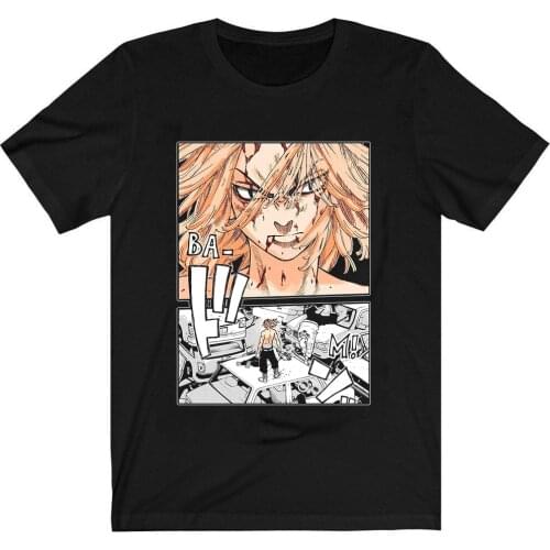Tokyo Revengers T-Shirt Men Cotton T Shirt Anime Manjiro Sano Manga Clothes Tops Tees Camiseta Camiseta best seller anime shirt