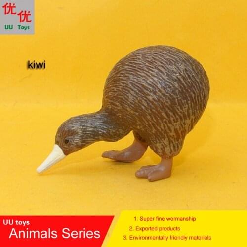 Hot toys: kiwi bird simulation model Animals kids toys children educational props