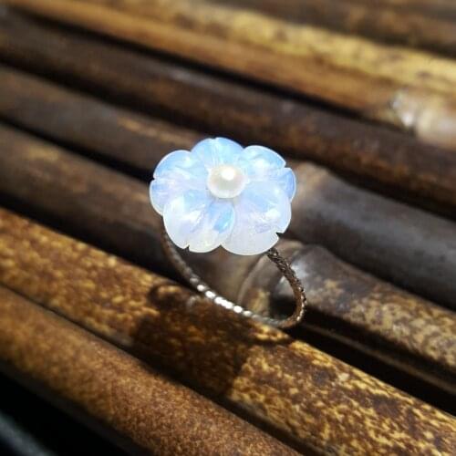 Lii Ji Rings With Crystals