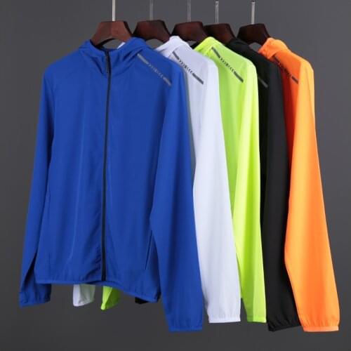 Sports Jackets Men Running Zipper Slim Hiking Jogging Sweatshirts Traning Fashion Autumn Winter Male Sports Long Sleeves Coat