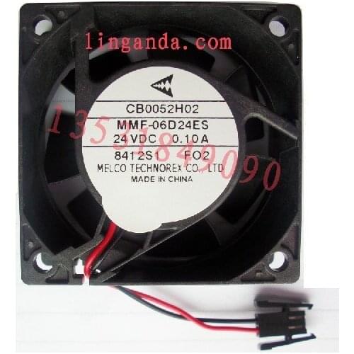 NEW MELCO FOR Mitsubishi servo MR-ECB0052H02 MMF-06D24ES-FO2 2lines cooling fan