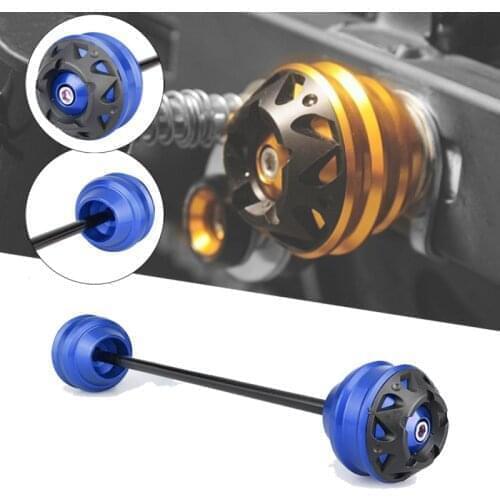 MTKRACING Front Axle sliders Fork wheel protection Crash pad kit For SUZUKI DRZ400SM DRZ 400SM DR-Z400 SM 2005-2020 16 17 18 19