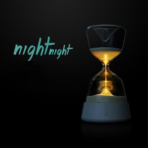 USB Hourglass With Sleeping Night Light For Children And Kids In Desktop Laptop Bedroom Hourglass Night Light