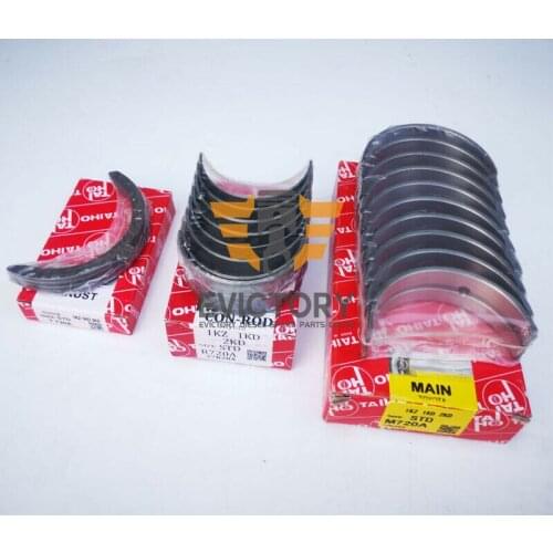 For Toyota 1KD 2KD 1KZ main Crankshaft bearing connetcing rod bearing