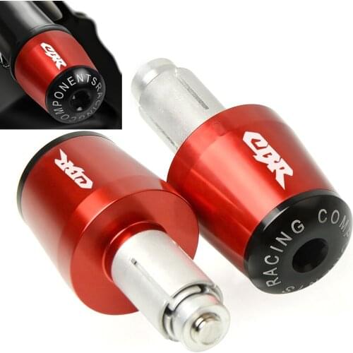 Motorcycle 7/8" 22MM Handlebar Hand Grips Handle Bar End Cap for honda CBR500R CBR250RR CBR300R CB150R CBR300R cbr400rr cbr600rr