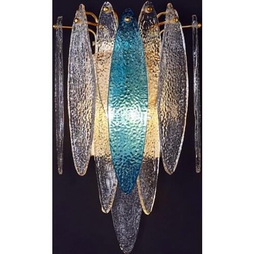 LED Nordic Light Luxury Creative Wall Lamp Living Room Modern Art Living Room Background Wall Aisle Bedroom Bedside Decor Light