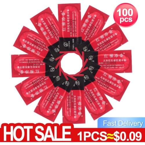 Wholesale 100 PCS Condoms Ultra Thin Large Oil Quantity Sex tool products for Men package condom Adult free shipping