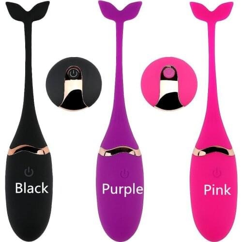 Tadpole Vaginal Balls Wireless Remote Control USB Charging Vaginal G-Spot Vibration Massage Masturbation Sex Product For Women