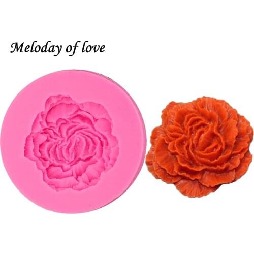 1Pcs DIY Flower Silicone Mold,Sugarcraft Cake Decorating Tools,Fondant Chocolate Molds Cake Border Mould T1260