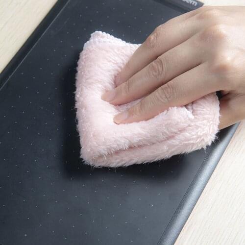 10pcs 20 * 20 Cm Car Care Polishing Glass Cleaning Towel Absorbable Cloth Microfiber Drying Towel Kitchen Washing Dishes Cloths