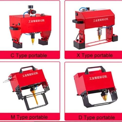 135*50mm Pneumatic touch marking machine portable steel plate metal electric vehicle motorcycle mold,frame number