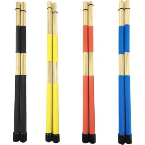 2 PCS Sticks Rack Drums Wooden Drum Brushes Drum Sticks Wooden Beams Instrument Parts