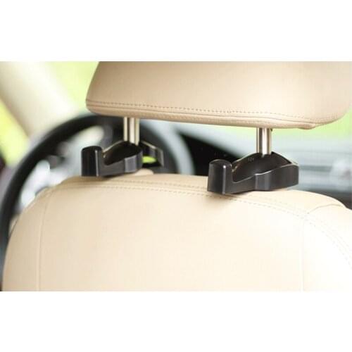 2pcs Car Shopping Bag Holder Seat Hook Hanger For Toyota Camry Highlander RAV4 Crown Reiz Corolla Vios Yaris L