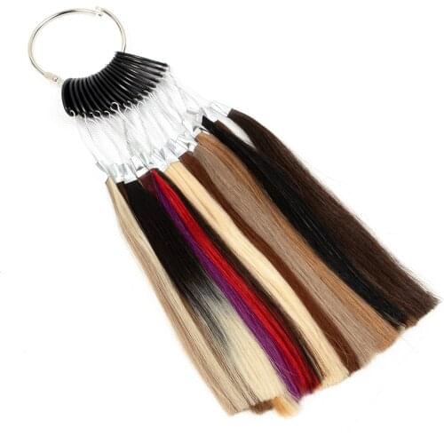 18 color Human hair color chart also named color switch for COLOR CHART for hair extensions 28 different colors